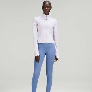 Lululemon Ribbed Nulu Cropped Define Jacket Faint Lavender Size 6